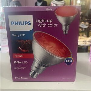Philips Red Party LED red Light
